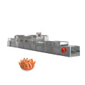 China Jinan City Automatic Industrial Microwave Shrimp Seafood Food Machine Dryer Sterilizer